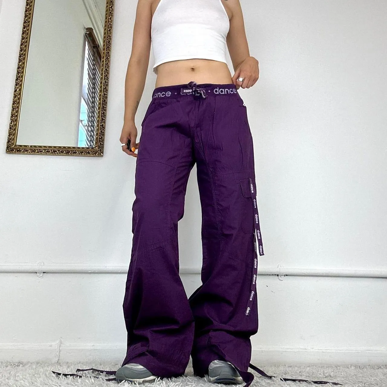 00's raver cargo trousers