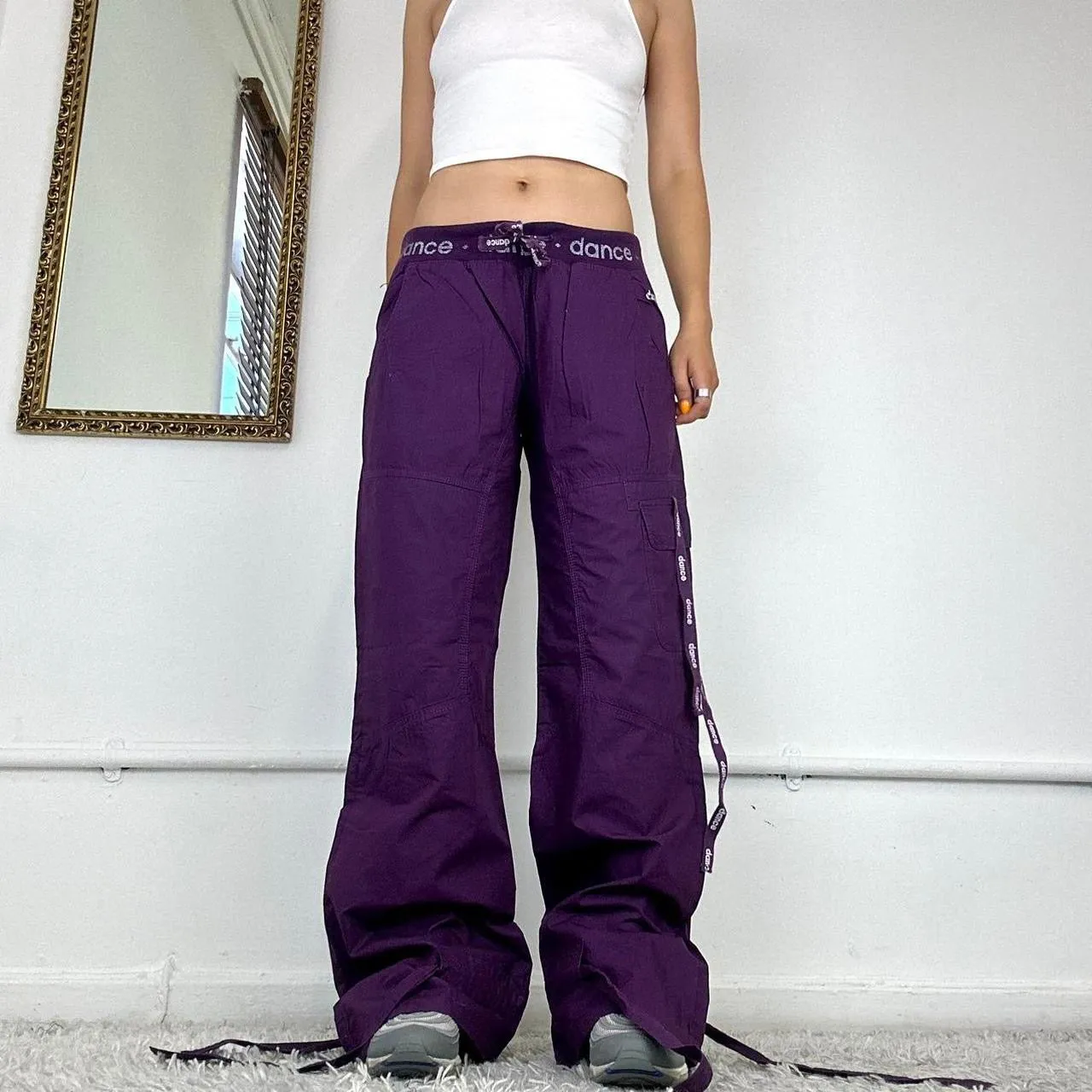 00's raver cargo trousers