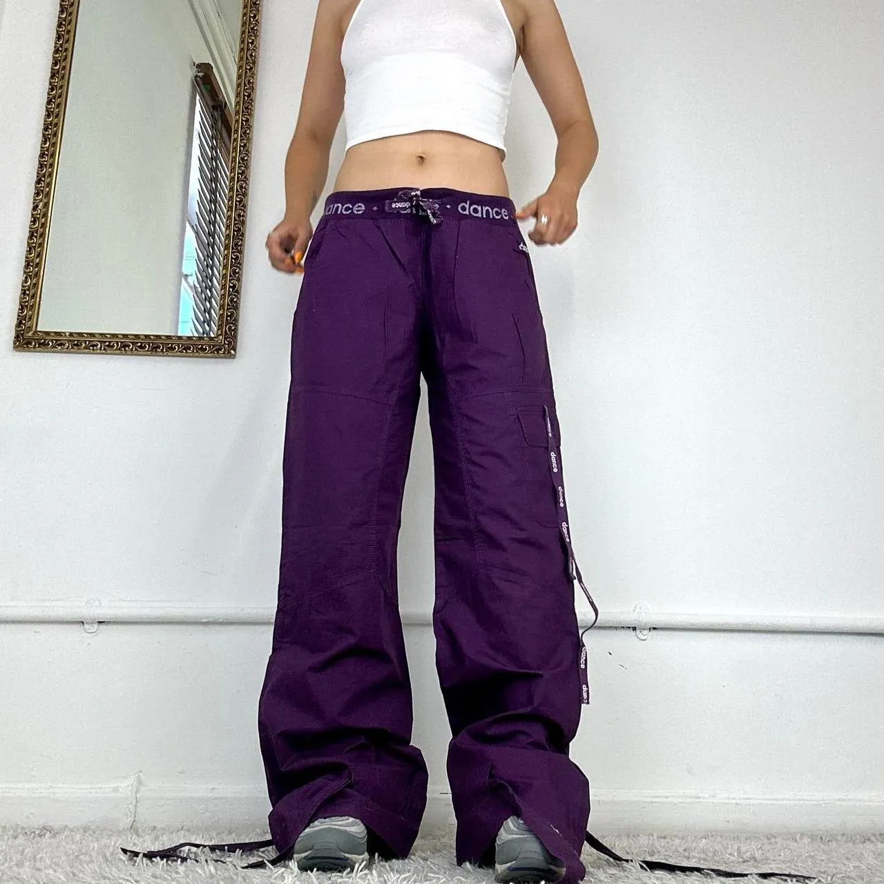 00's raver cargo trousers