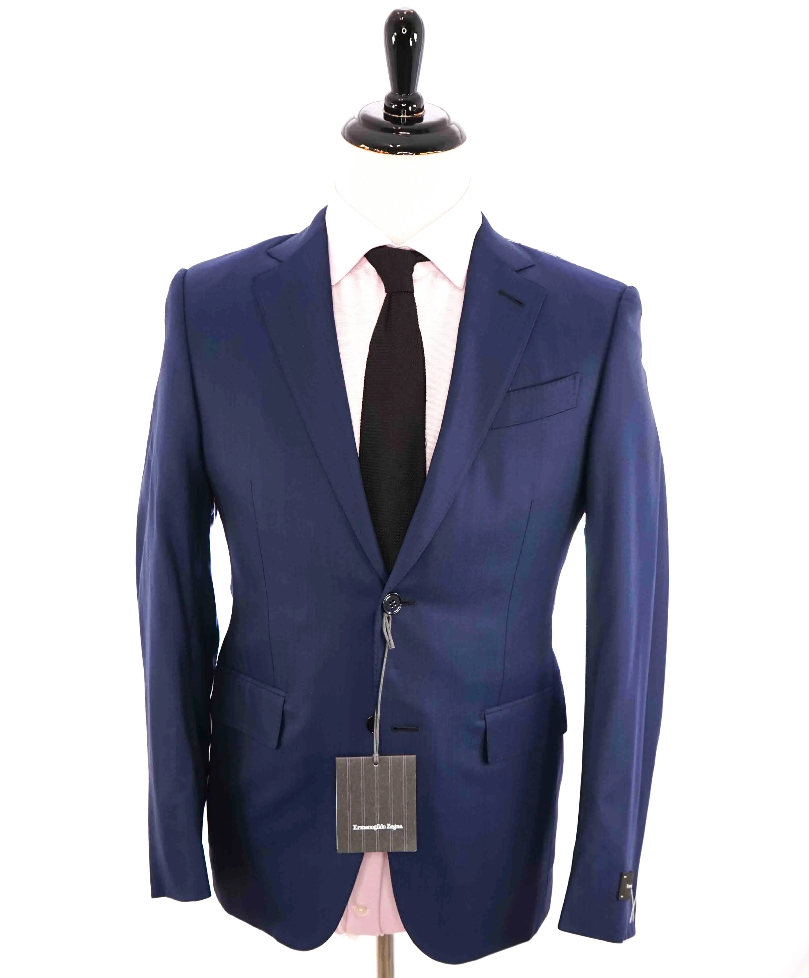 $2,695 ERMENEGILDO ZEGNA - Bold Blue Check “15 MIL MIL 15” Blazer - 36S