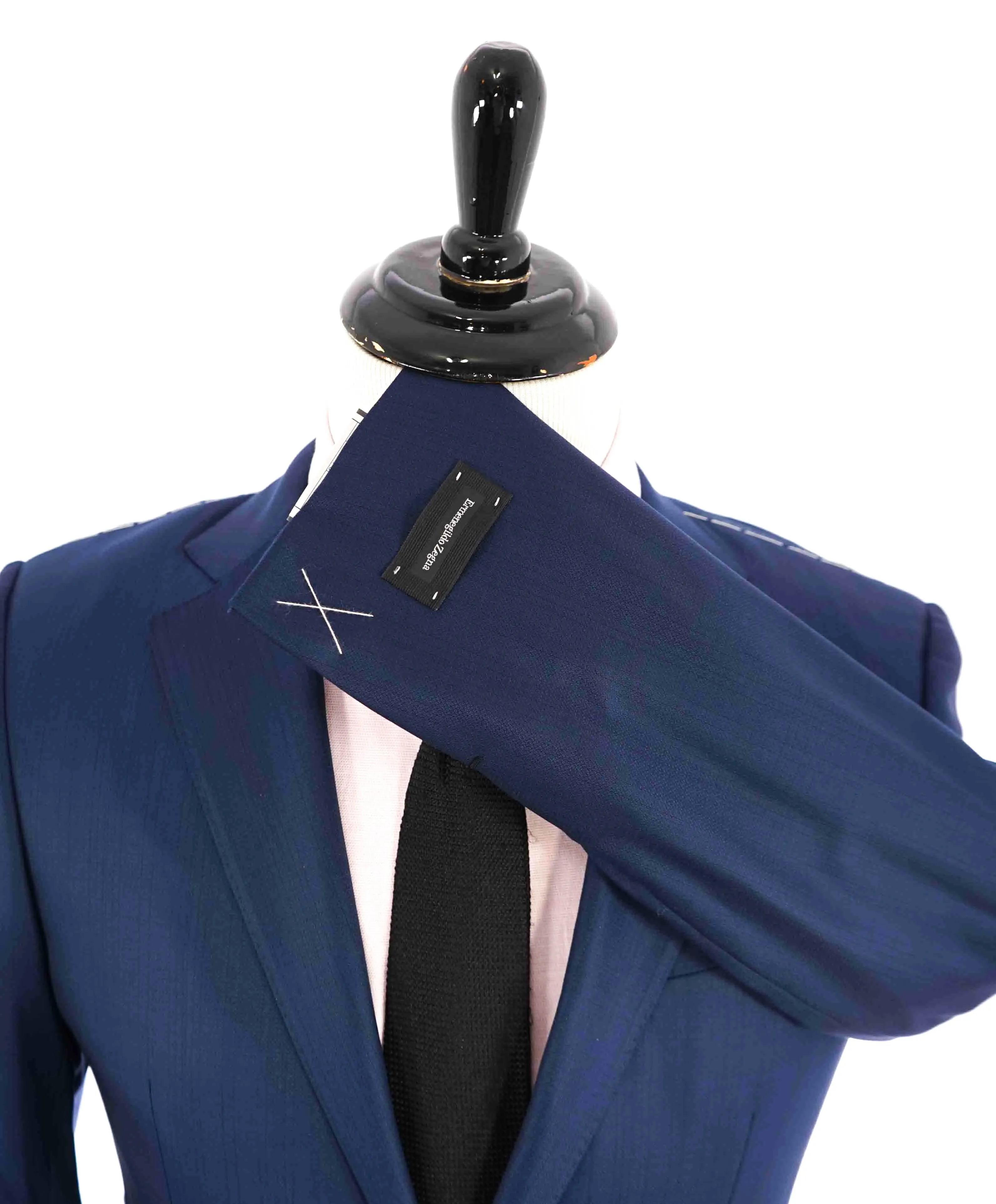 $2,695 ERMENEGILDO ZEGNA - Bold Blue Check “15 MIL MIL 15” Blazer - 36S