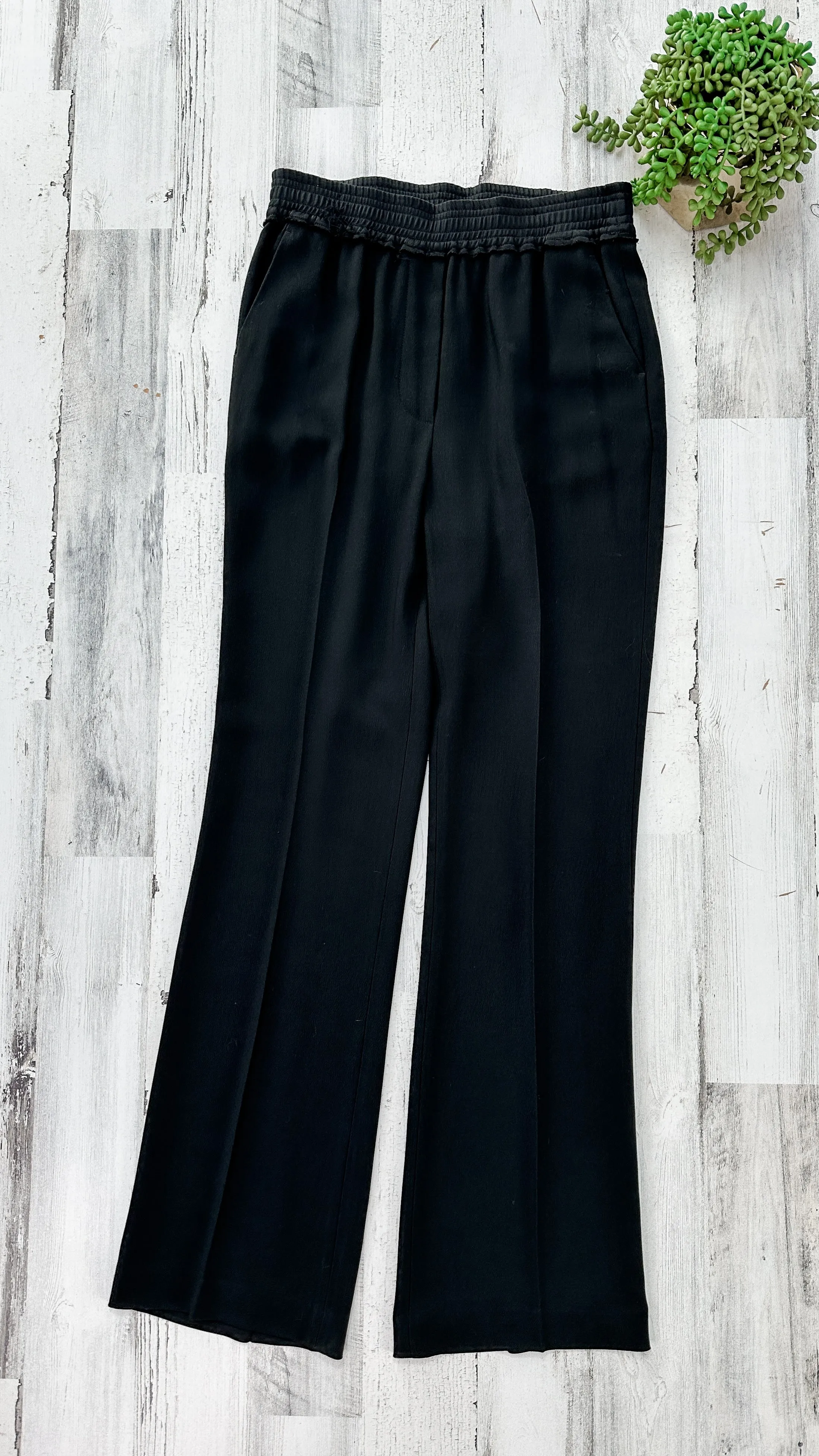 3.1 Phillip Lim Black Crease Pants (4)