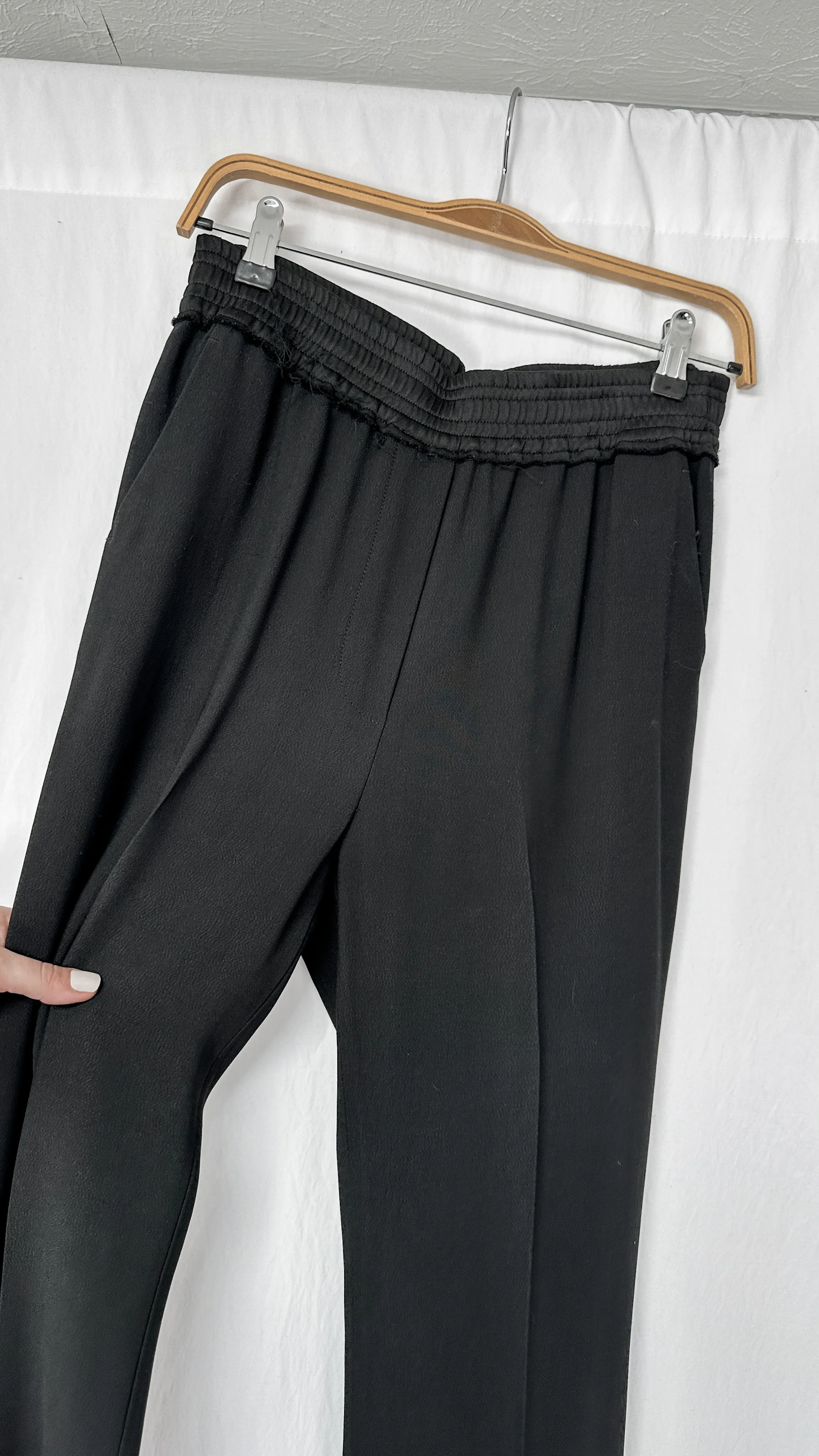 3.1 Phillip Lim Black Crease Pants (4)