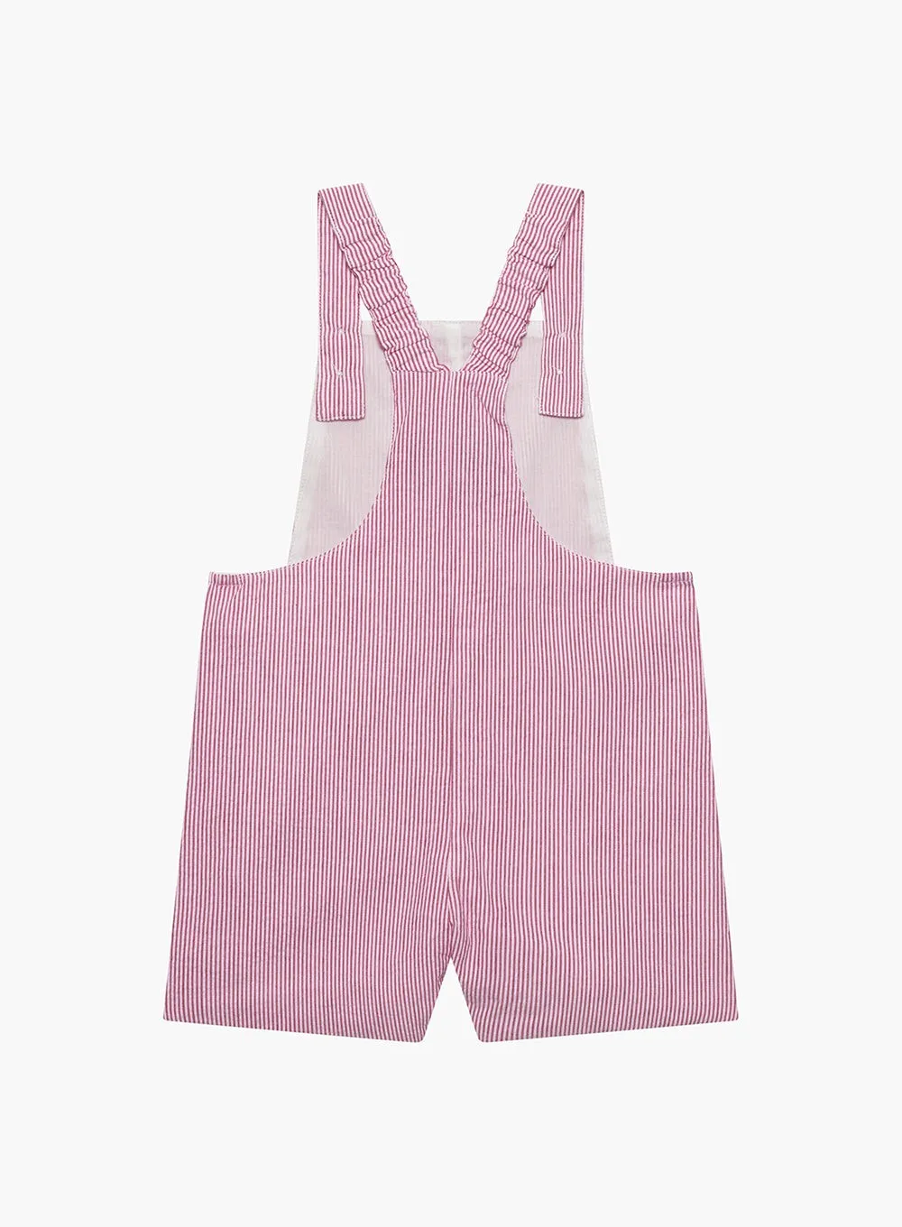 Baby Alexander Bib Shorts in Red Stripe