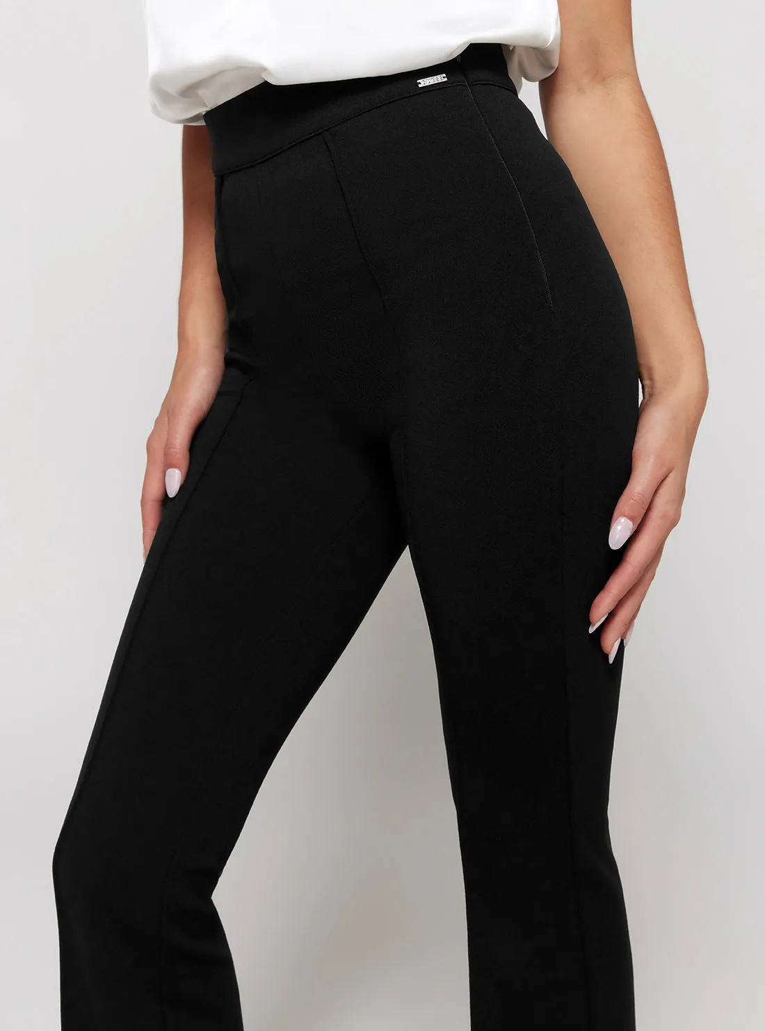 Black Flared Evelina Pants