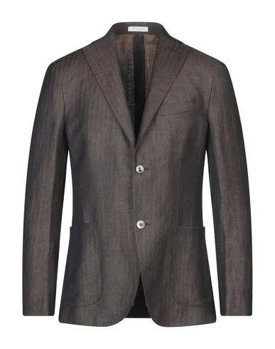 Boglioli Man Blazer Cocoa 38 suit