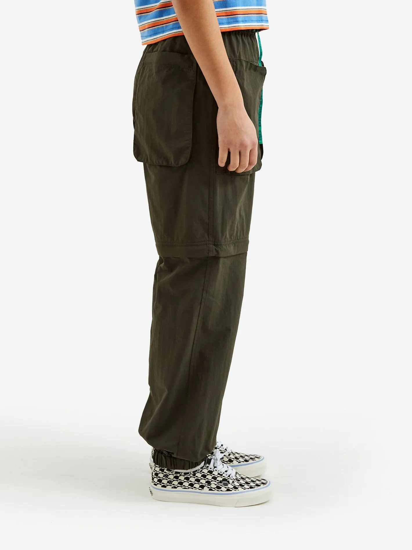 Brain Dead Taslan Convertible Pant W - Olive