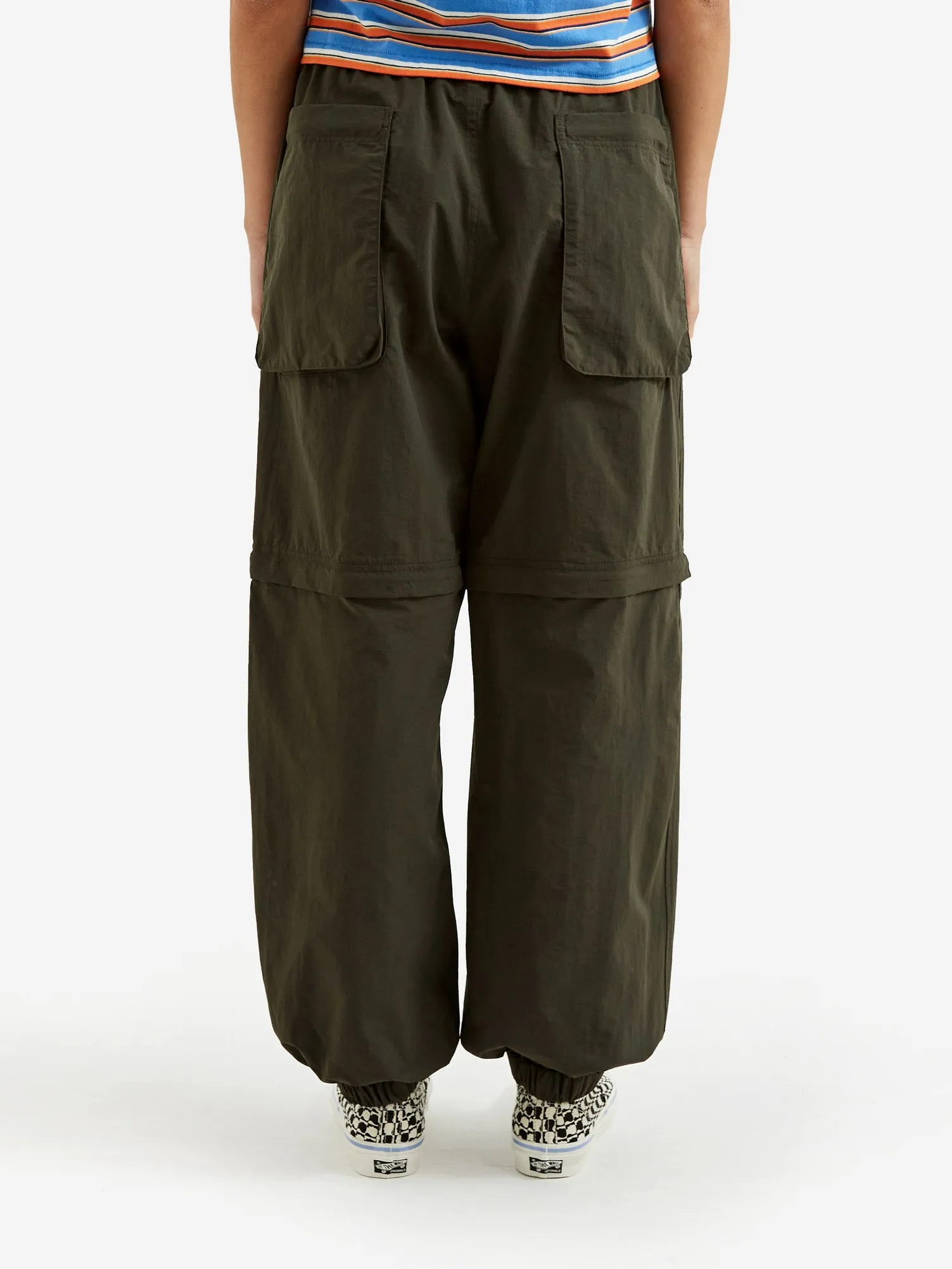 Brain Dead Taslan Convertible Pant W - Olive