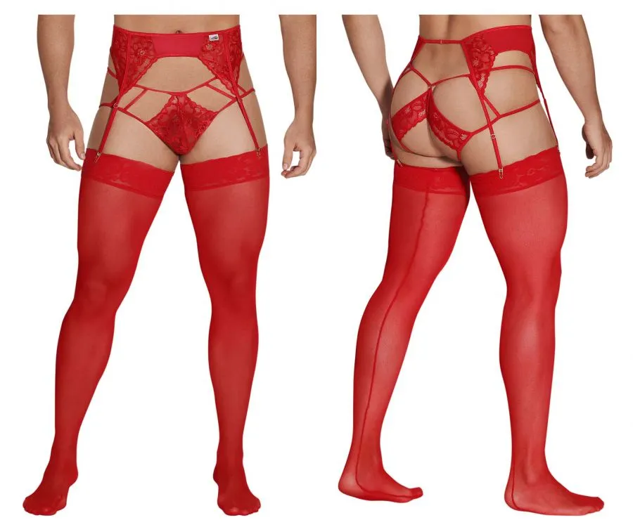 CandyMan Lace Garter-Jockstrap Outfit