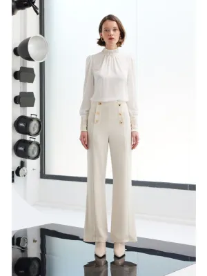 Carla Ruiz Button Trouser