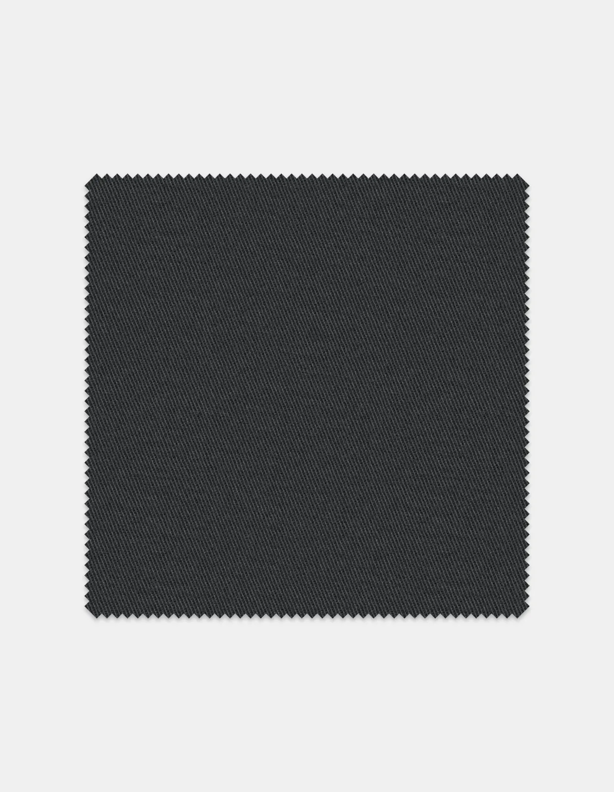 Charcoal Cashmere Finish Twill | Short