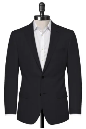 Charcoal Grey Herringbone Blazer