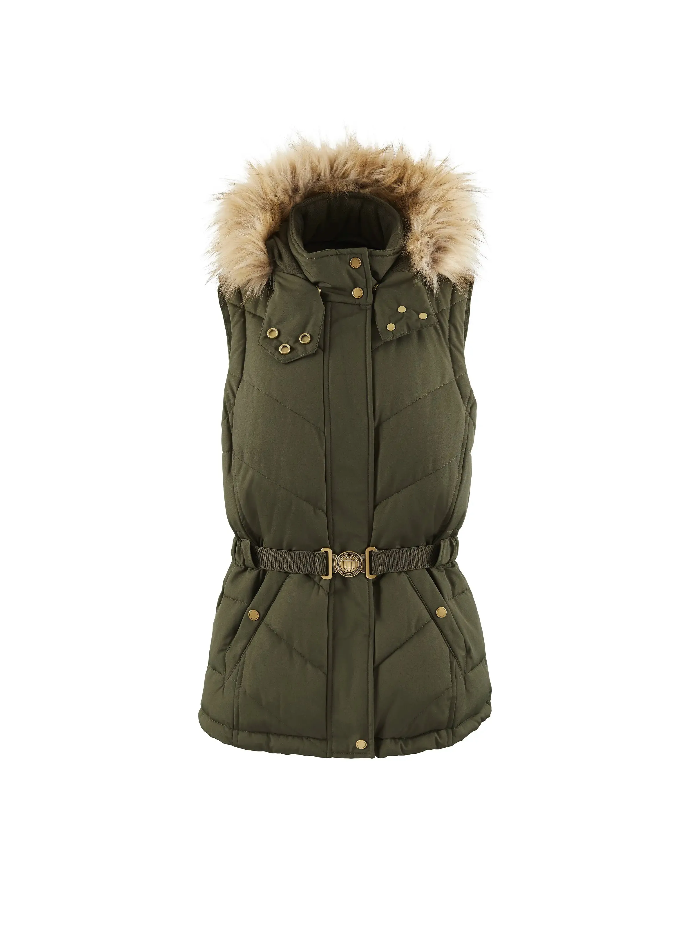 Charlotte Gilet - Khaki