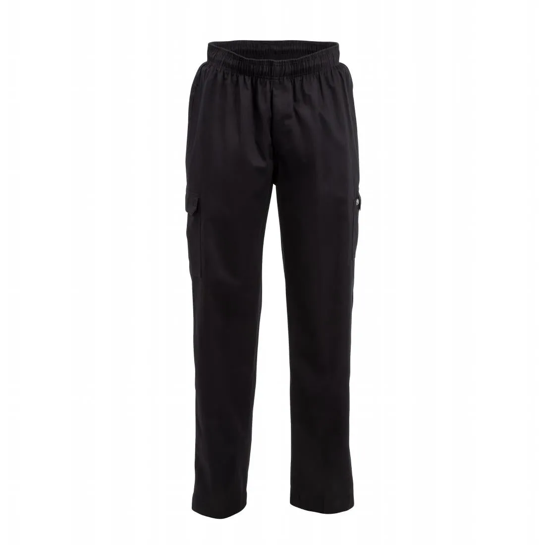 Chef Works Unisex Classic Fit Cargo Chefs Trousers Black 2XL