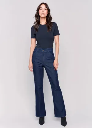 Cropped Flare Pants in Truffle by Charlie B