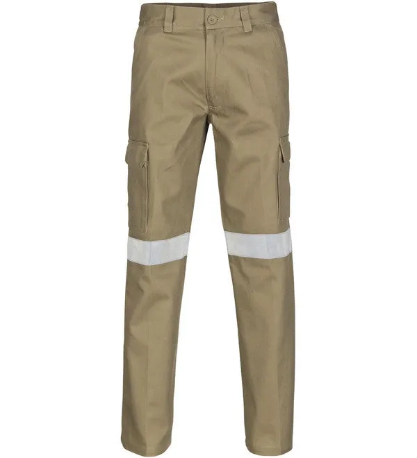 DNC Cotton Drill Cargo Pants with 3M R/Tape - Regular/Stout/Long