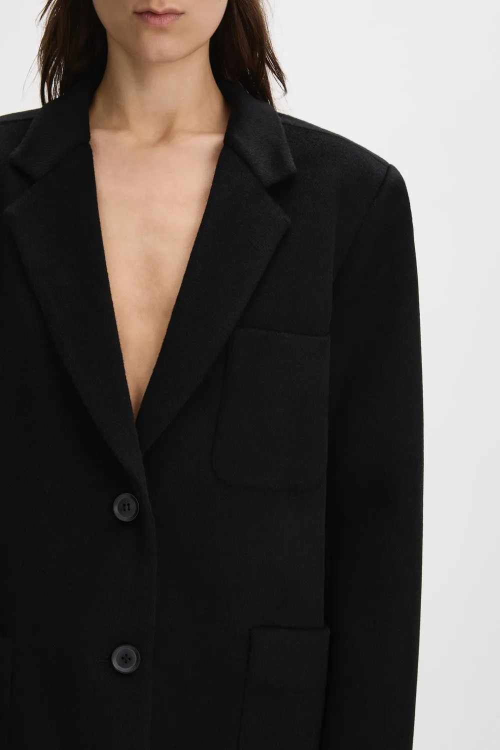 Dominic Wool Felt Blazer