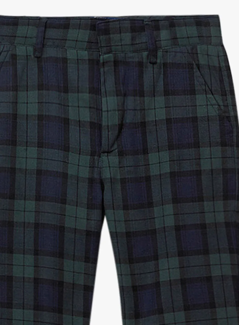 Donald Trousers in Navy Tartan