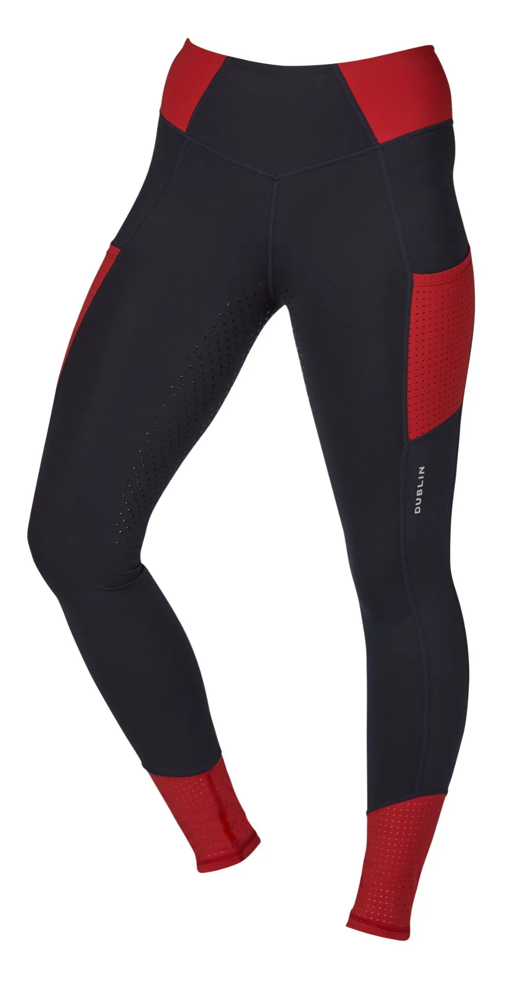 Dublin Power Performance Mid Rise Colour Block Tights