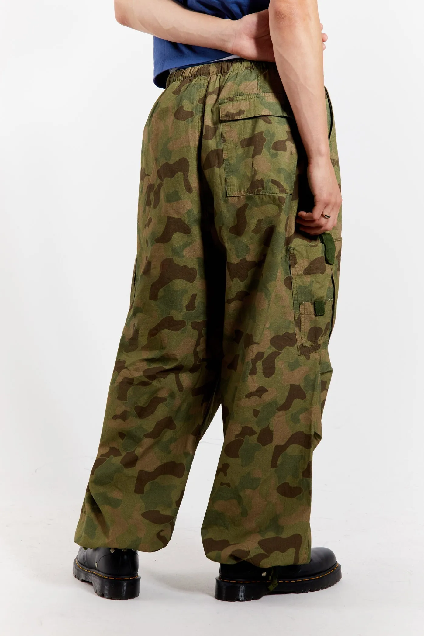 Duck Camo Parachute Pants