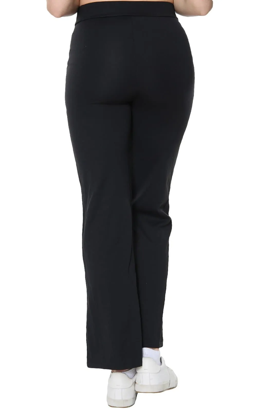 Elasticated Bootcut Trousers Flared Bottom - UK 6