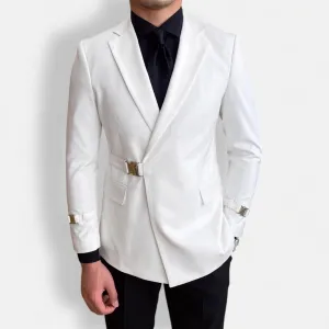 Elegant slim fit suit jacket