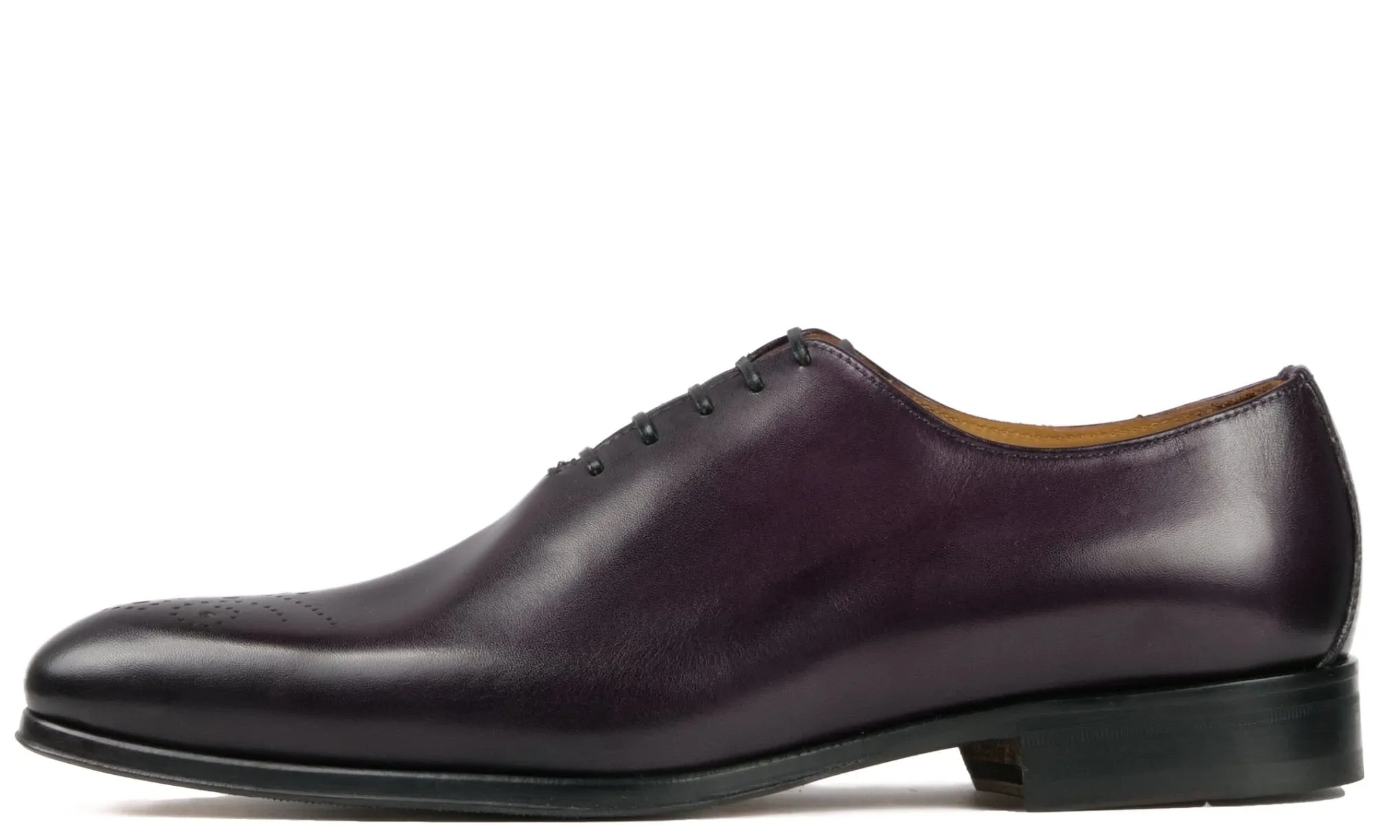 Ellington Wholecut Brogue Aubergine