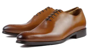 Ellington Wholecut Brogue Light Tan