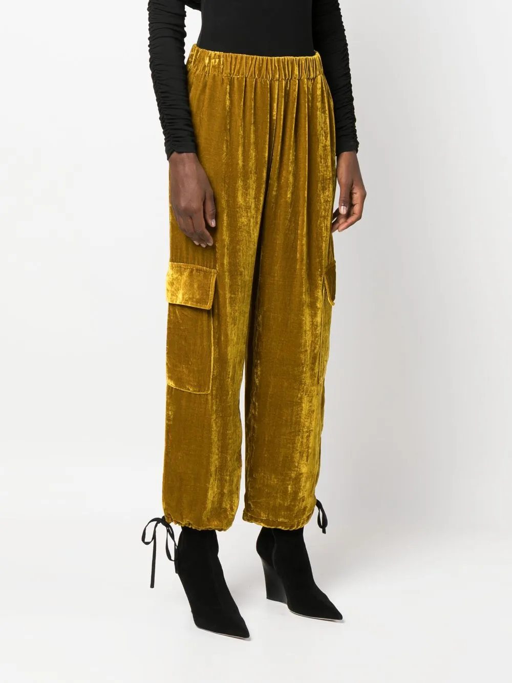 Erika Cavallini Semi-Couture Trousers Yellow