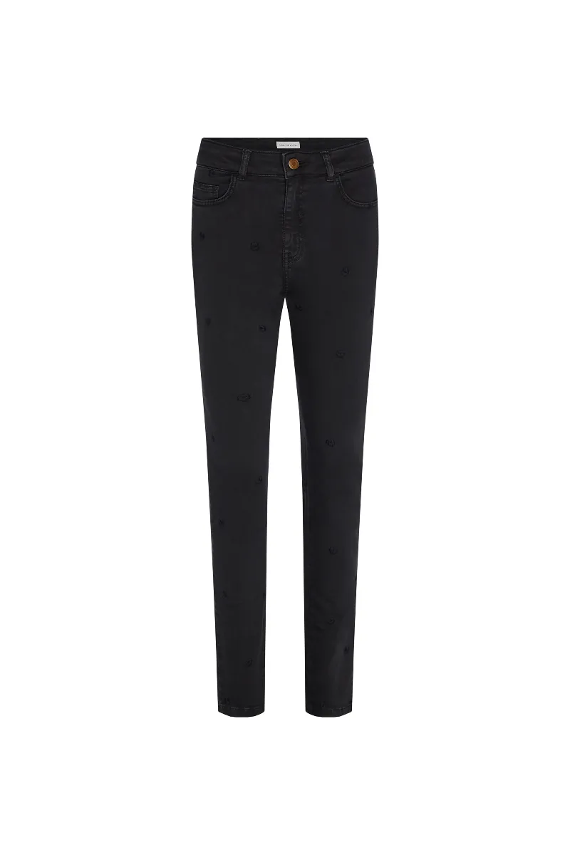 Fabienne Chapot Eva Slim Embro Trousers