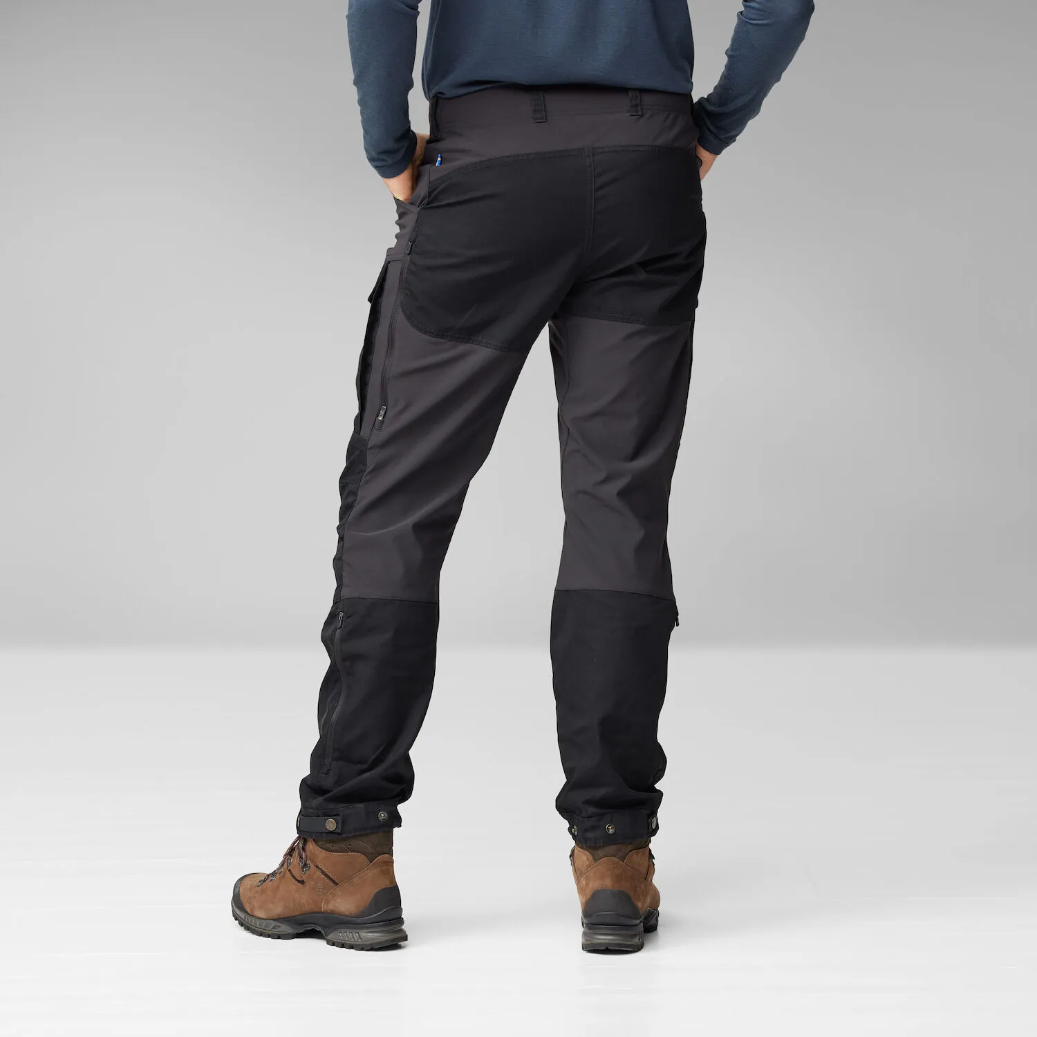 Fjällräven Men&#x27;s Keb Trousers Dark Grey-Buckwheat Brown | Buy Fjällräven Men&#x27;s Keb Trousers Dark Grey-Buckwheat Brown here | Outnorth