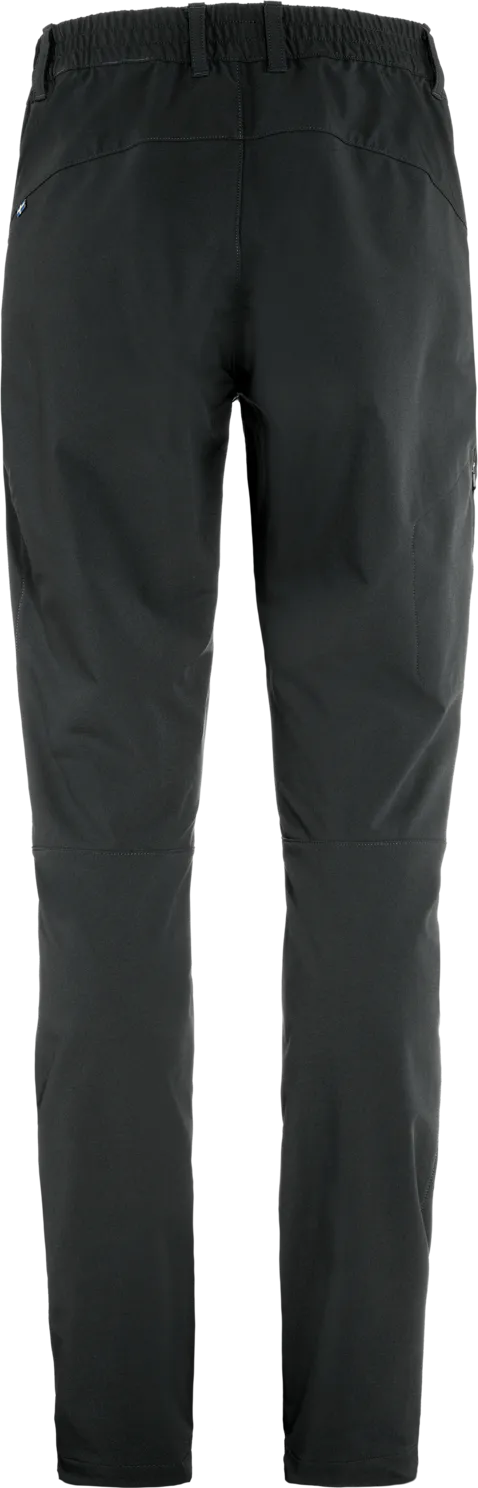 Fjällräven Women&#x27;s Abisko Trail Stretch Trousers Black | Buy Fjällräven Women&#x27;s Abisko Trail Stretch Trousers Black here | Outnorth