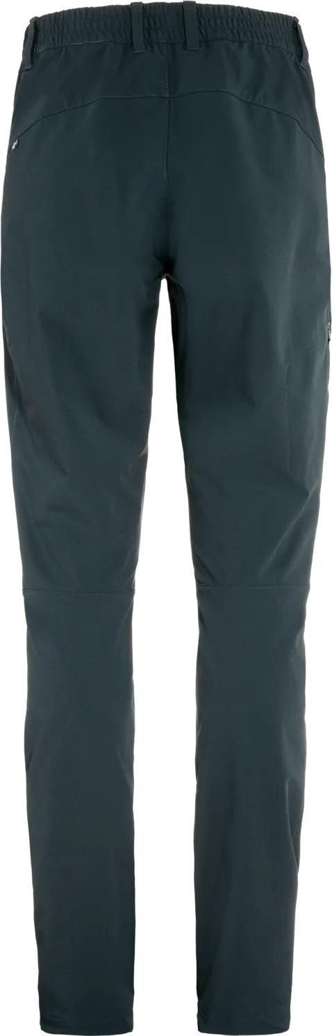 Fjällräven Women&#x27;s Abisko Trail Stretch Trousers Dark Navy | Buy Fjällräven Women&#x27;s Abisko Trail Stretch Trousers Dark Navy here | Outnorth