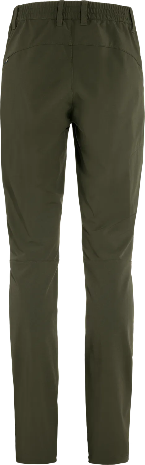 Fjällräven Women&#x27;s Abisko Trail Stretch Trousers Deep Forest | Buy Fjällräven Women&#x27;s Abisko Trail Stretch Trousers Deep Forest here | Outnorth