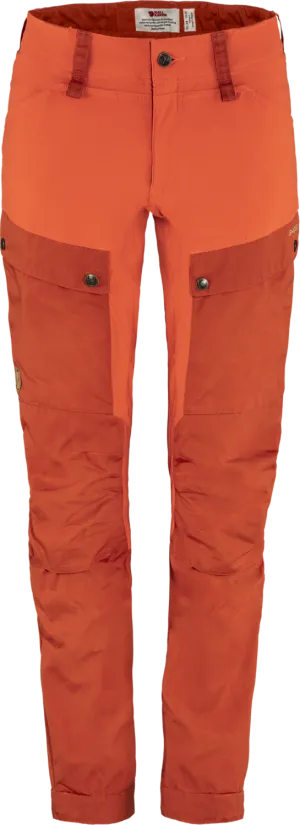 Fjällräven Women&#x27;s Keb Trousers Cabin Red/Rowan Red | Buy Fjällräven Women&#x27;s Keb Trousers Cabin Red/Rowan Red here | Outnorth