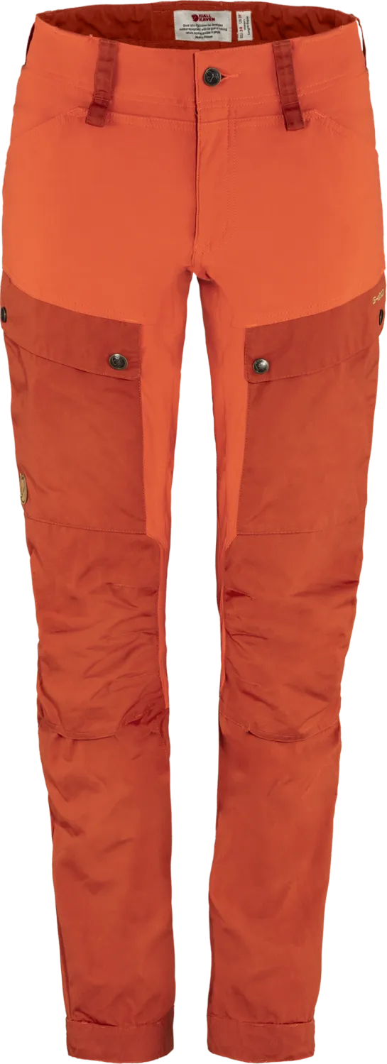 Fjällräven Women&#x27;s Keb Trousers Cabin Red/Rowan Red | Buy Fjällräven Women&#x27;s Keb Trousers Cabin Red/Rowan Red here | Outnorth