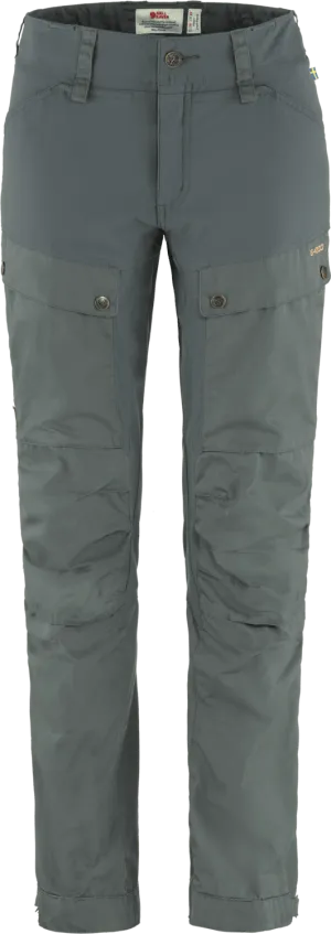 Fjällräven Women&#x27;s Keb Trousers Curved  Basalt | Buy Fjällräven Women&#x27;s Keb Trousers Curved  Basalt here | Outnorth