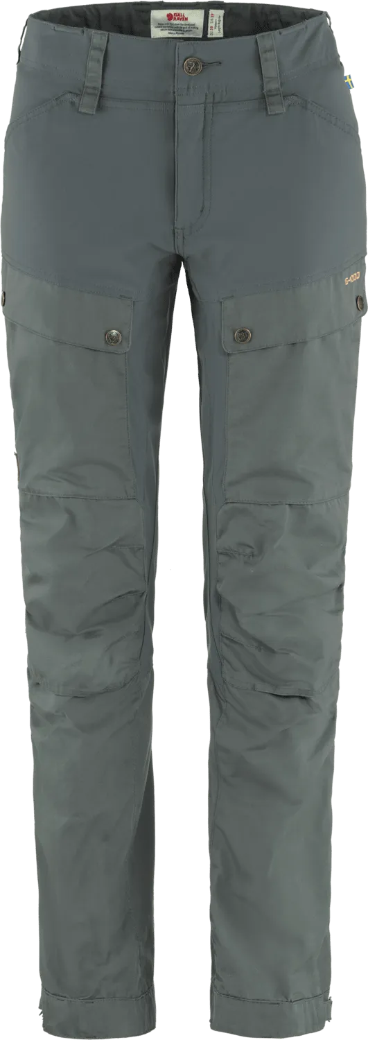 Fjällräven Women&#x27;s Keb Trousers Curved  Basalt | Buy Fjällräven Women&#x27;s Keb Trousers Curved  Basalt here | Outnorth