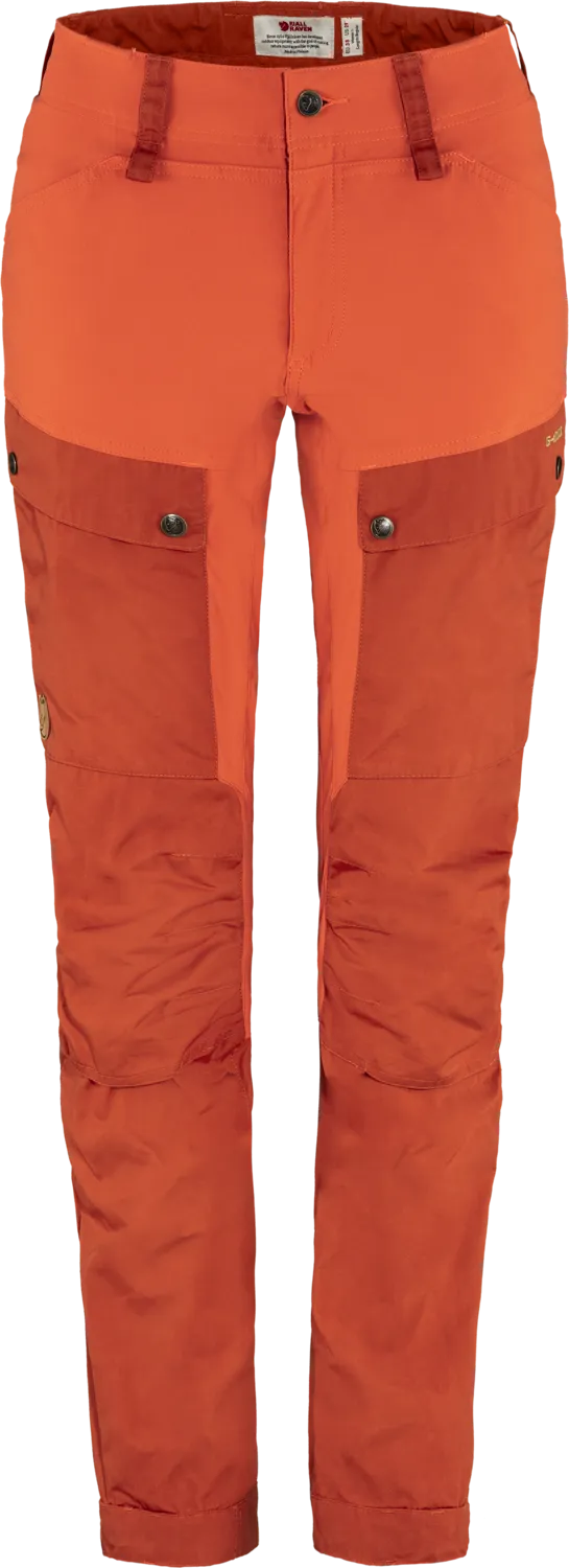 Fjällräven Women&#x27;s Keb Trousers Curved  Cabin Red/Rowan Red | Buy Fjällräven Women&#x27;s Keb Trousers Curved  Cabin Red/Rowan Red here | Outnorth