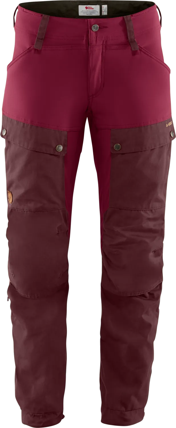 Fjällräven Women&#x27;s Keb Trousers Curved  Dark Garnet/Plum | Buy Fjällräven Women&#x27;s Keb Trousers Curved  Dark Garnet/Plum here | Outnorth