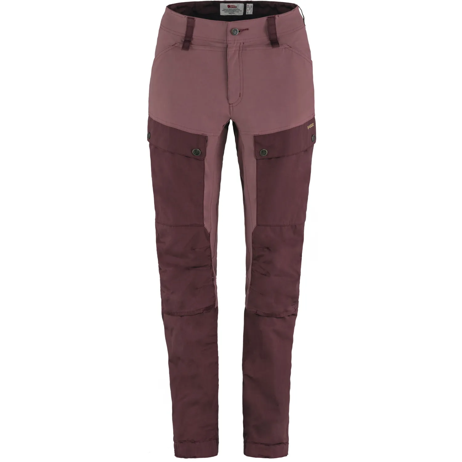 Fjällräven Women&#x27;s Keb Trousers Curved  Port/Mesa Purple | Buy Fjällräven Women&#x27;s Keb Trousers Curved  Port/Mesa Purple here | Outnorth