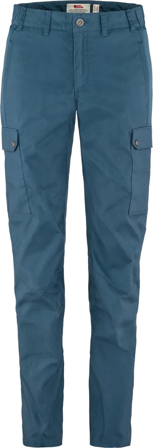 Fjällräven Women&#x27;s Stina Trousers Indigo Blue | Buy Fjällräven Women&#x27;s Stina Trousers Indigo Blue here | Outnorth