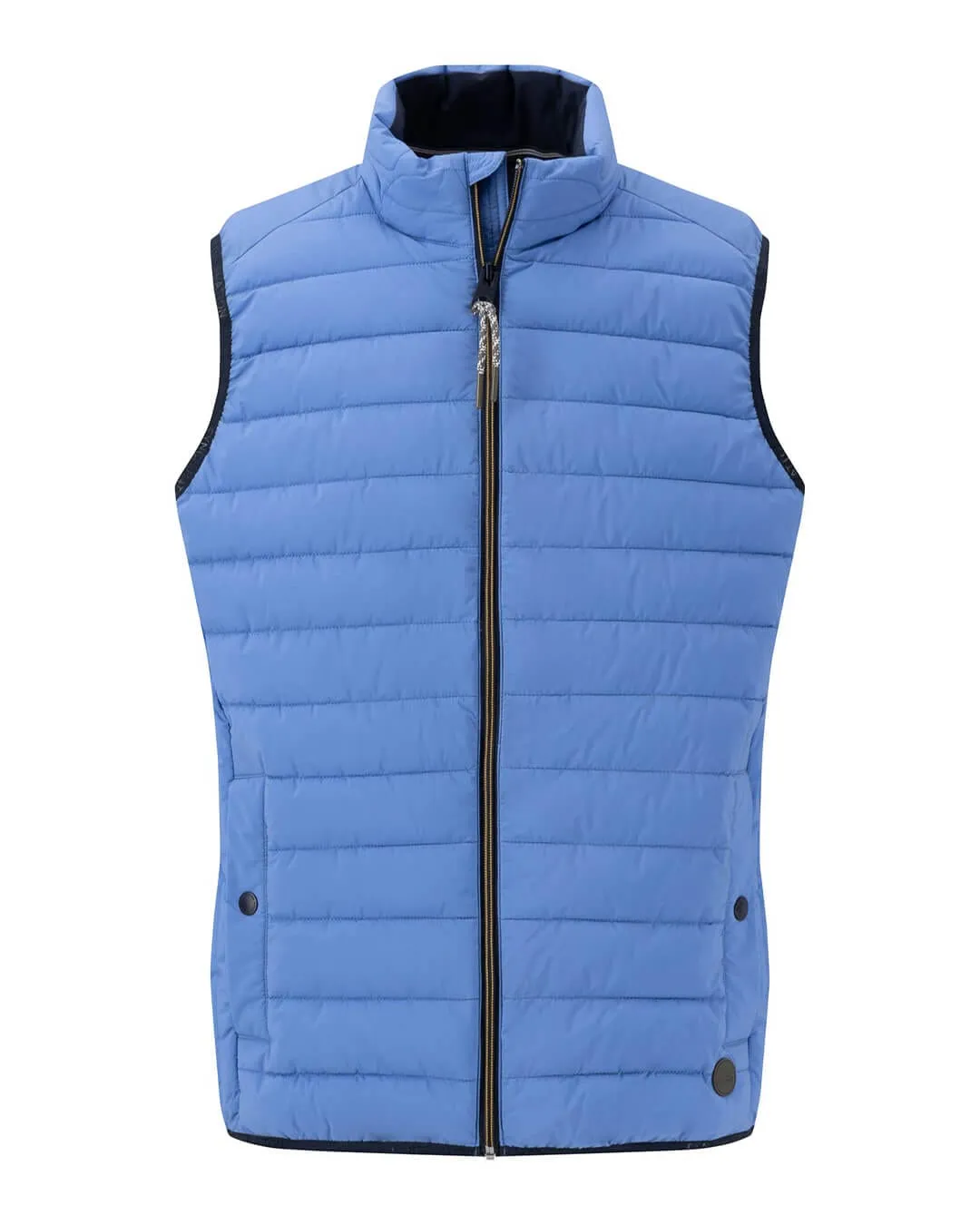 Fynch-Hatton Blue Basic Light Weight Gilet