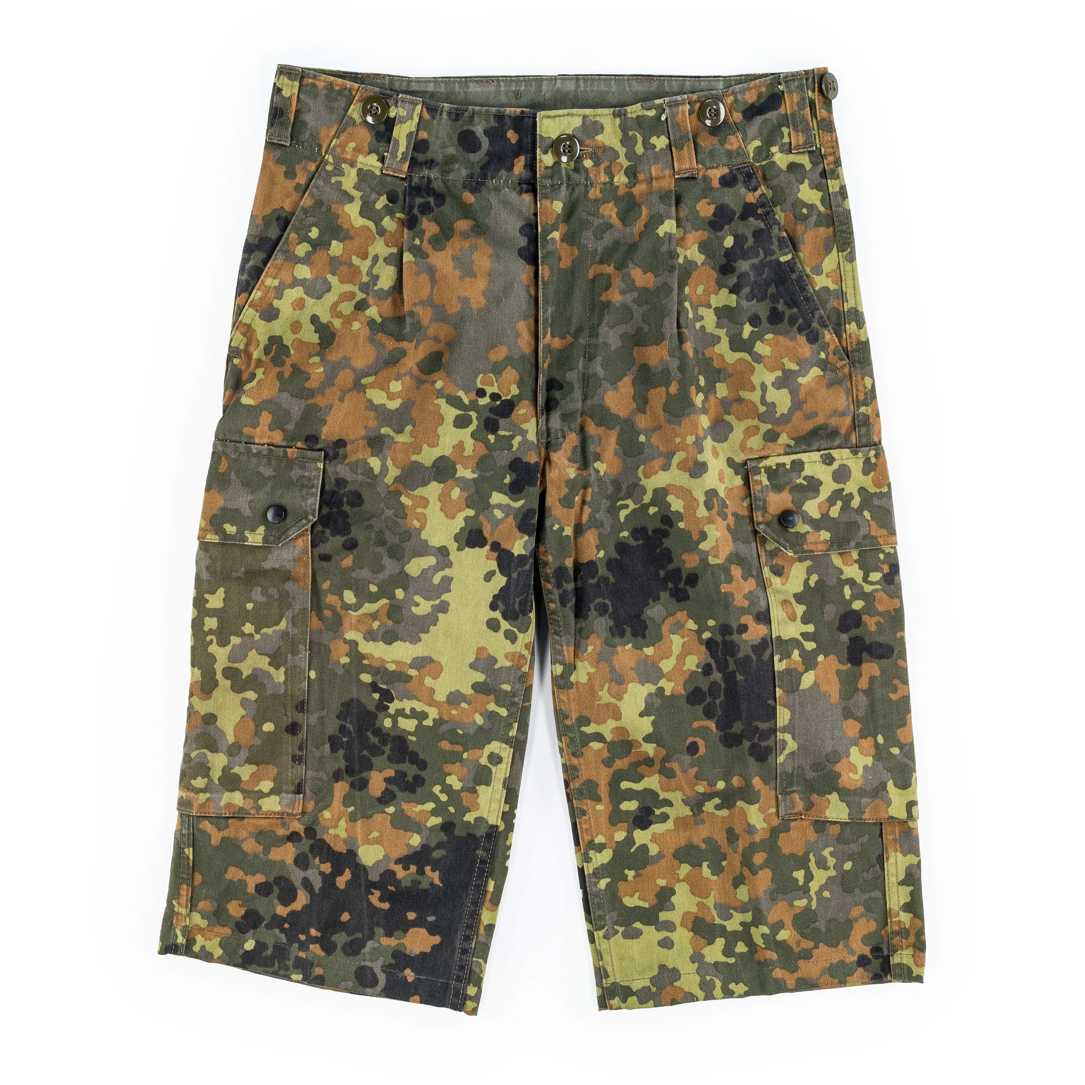 German Bundeswehr Flecktarn Bermuda Shorts