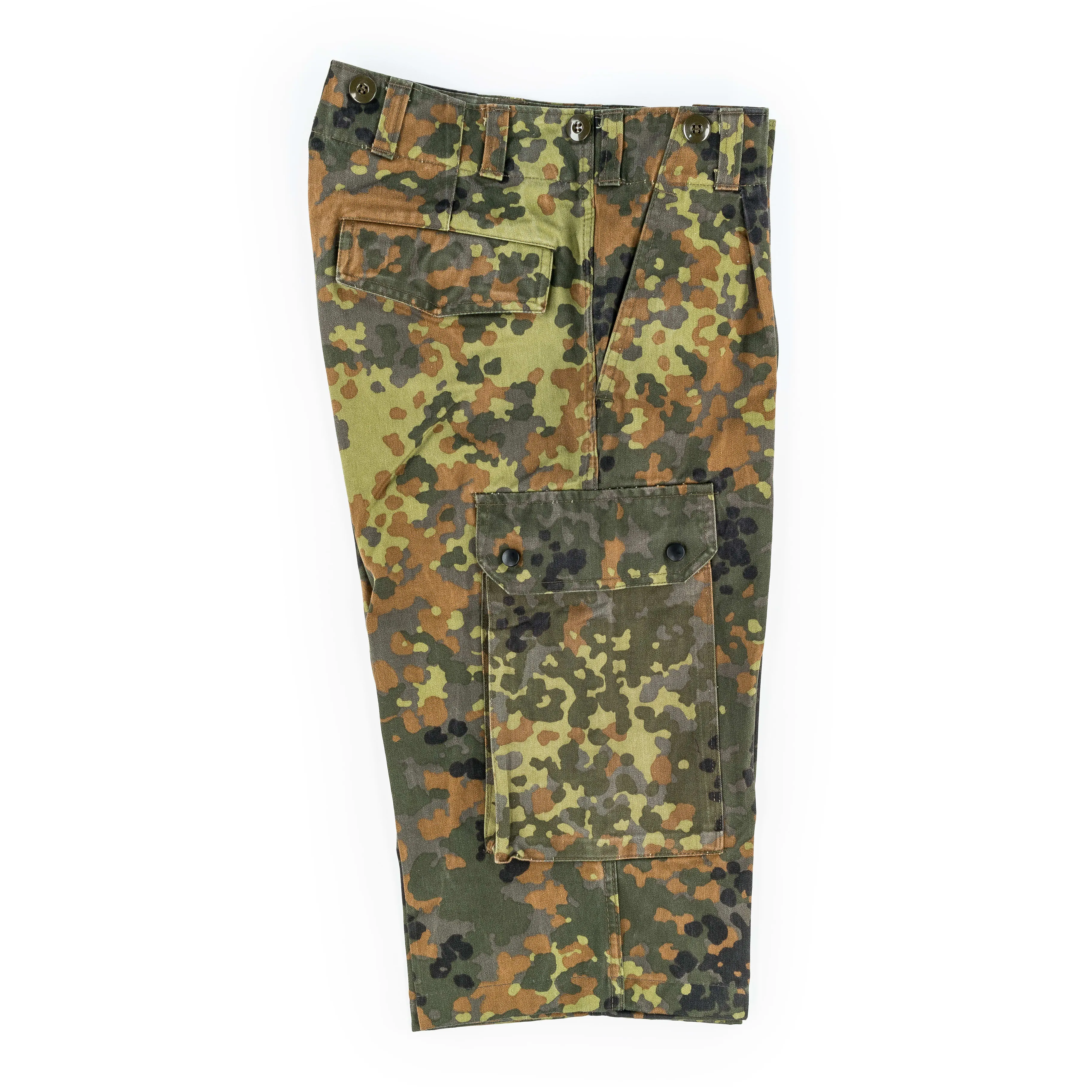 German Bundeswehr Flecktarn Bermuda Shorts