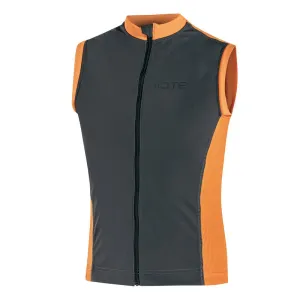 Gilet Biotex Win Antivento - Nero arancio