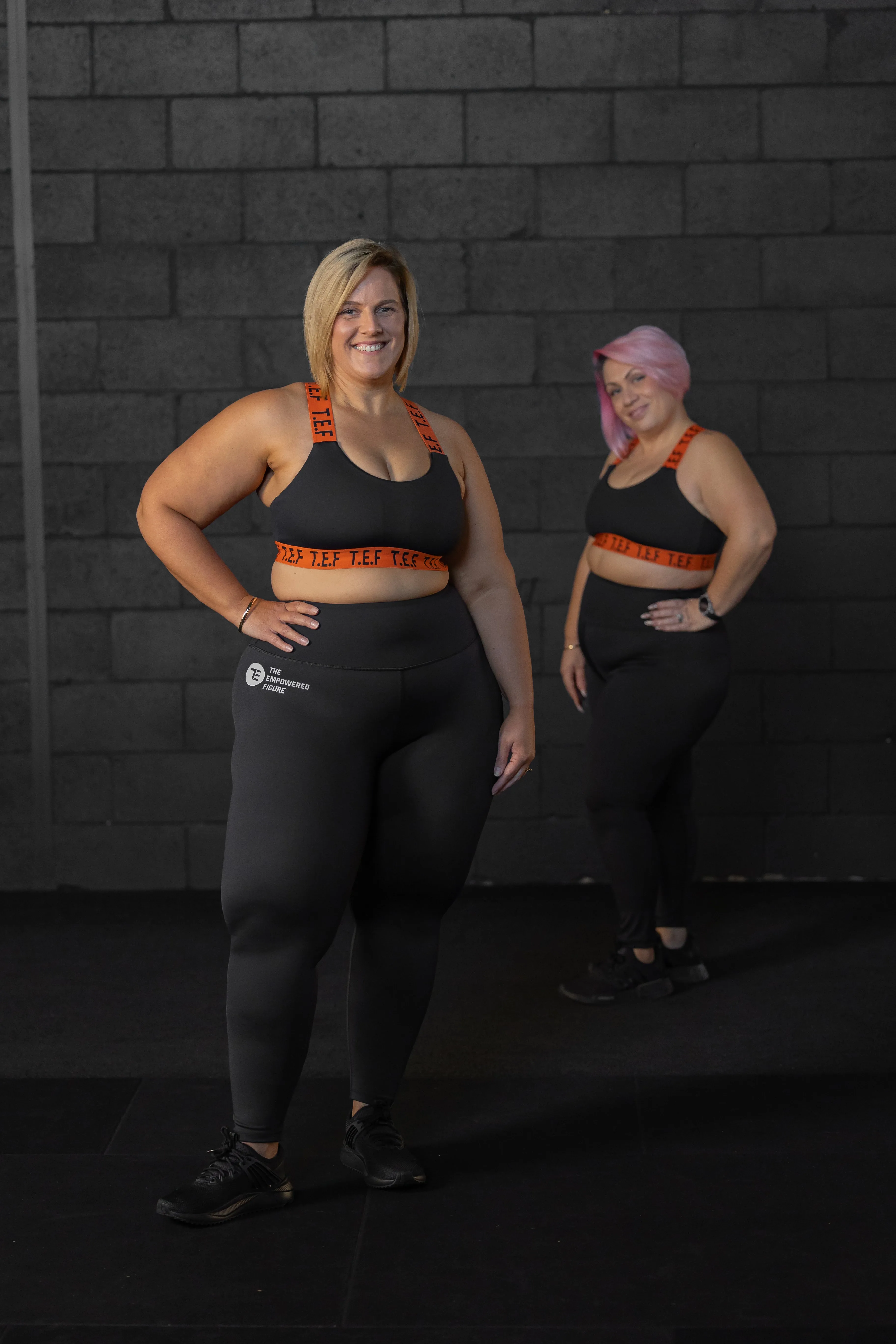 High Waisted Full Length Tights | The Empowered Figure | The Studio Collection