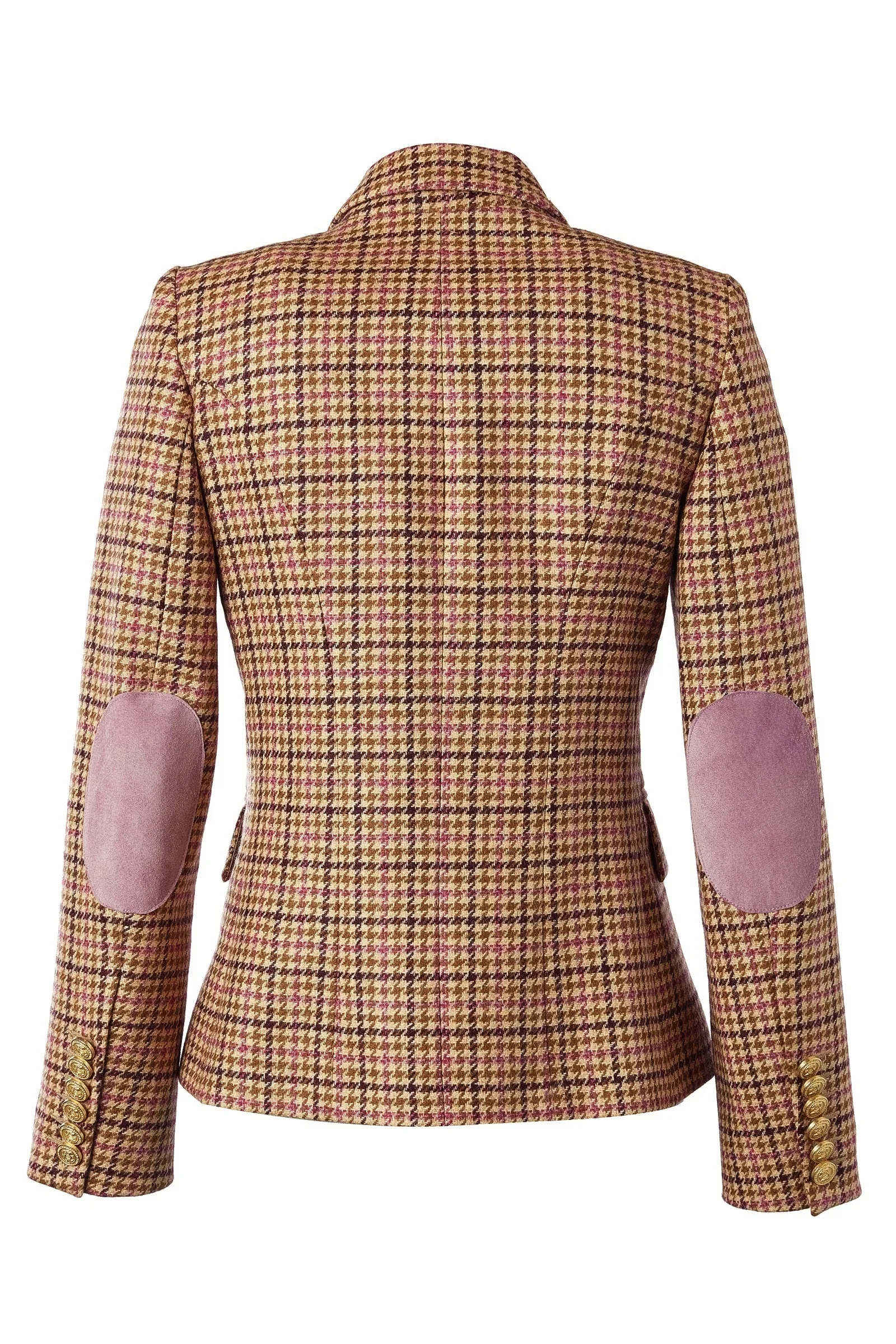 Holland Cooper Knightsbridge Ladies Blazer in Sudeley Pink Tweed