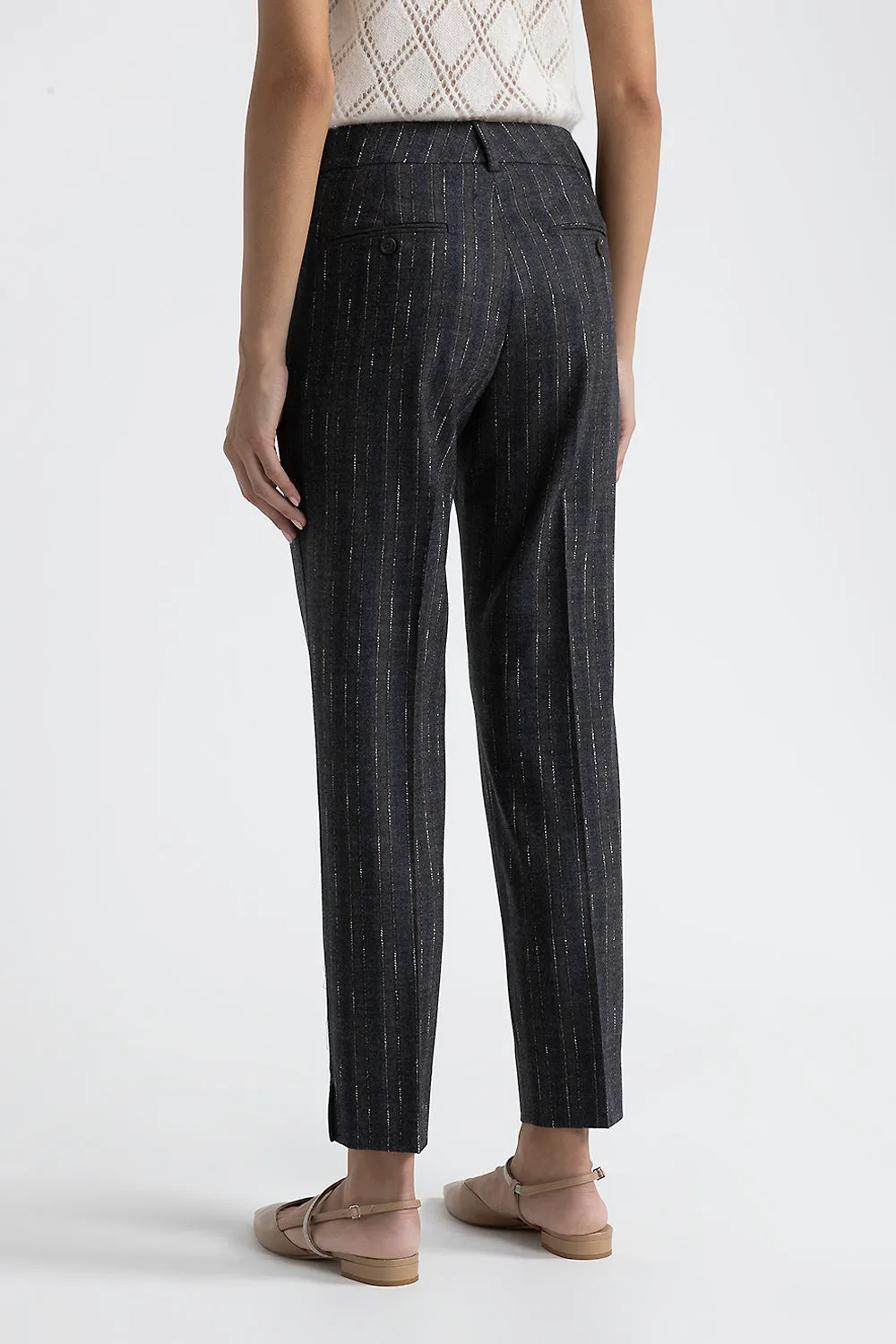 Iconic 4718 stretch wool flannel trousers