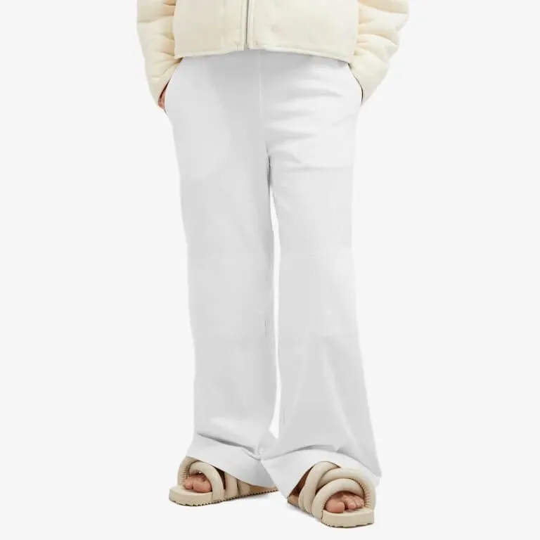 Jil Sander  Wide Leg Casual Pants, white